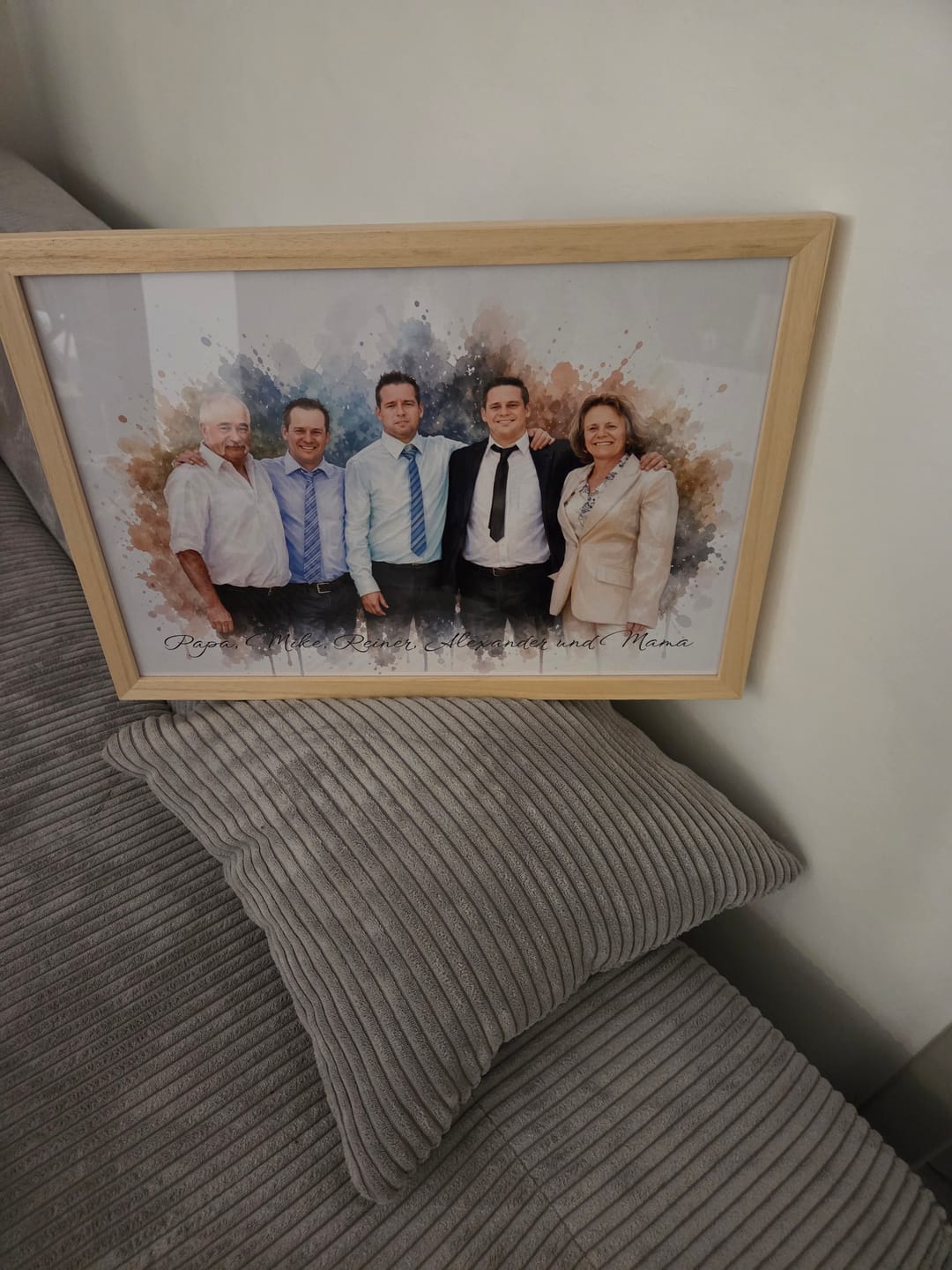 Customer photo review of Euer Foto als Kunstwerk – mit Live-Vorschau, als Poster oder Leinwand