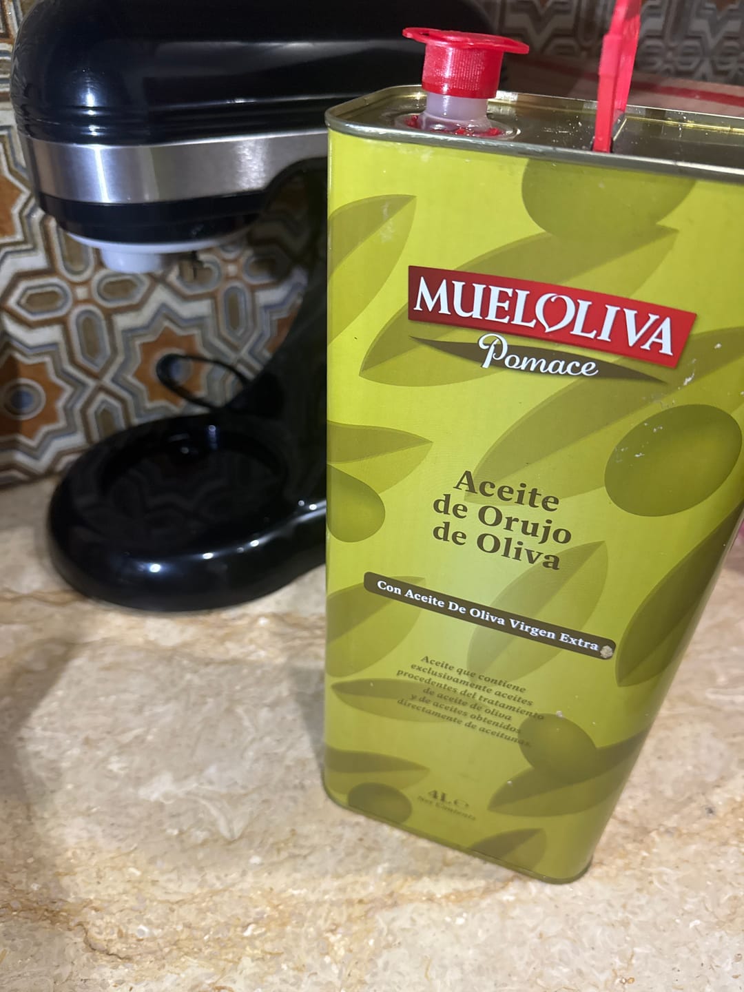 Customer photo review of Pomace Blended With Extra Virgin Olive Oil