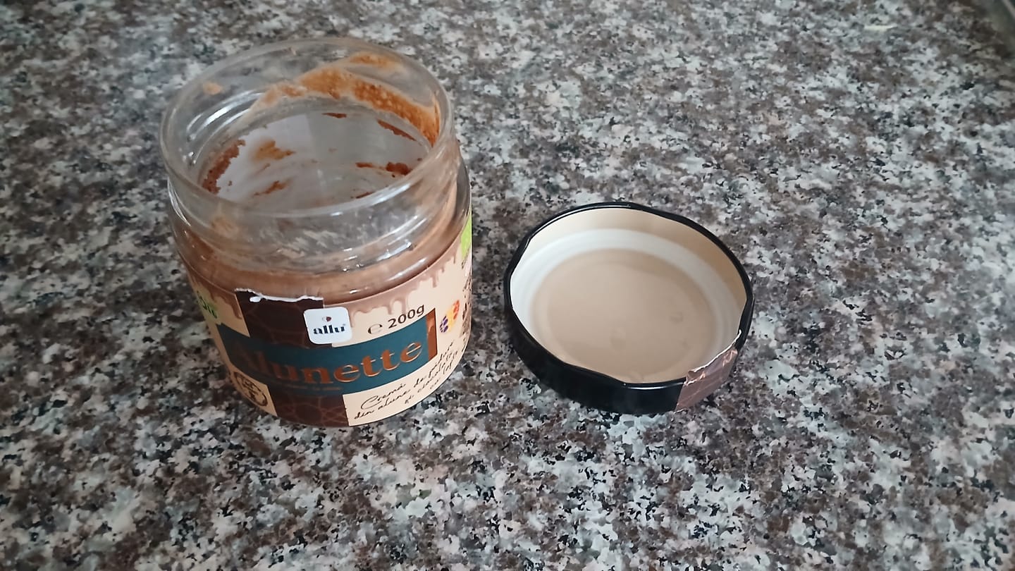 Customer photo review of Alunette ciocolată - cremă de alune 50% și ciocolată cu lapte, 200g
