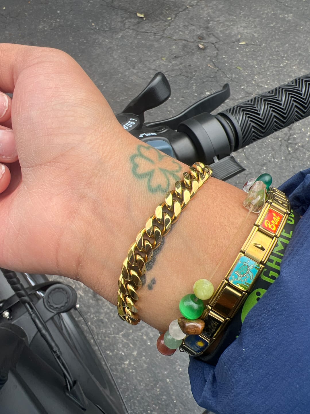 Customer photo review of Cuban Link Bracelet - 8mm