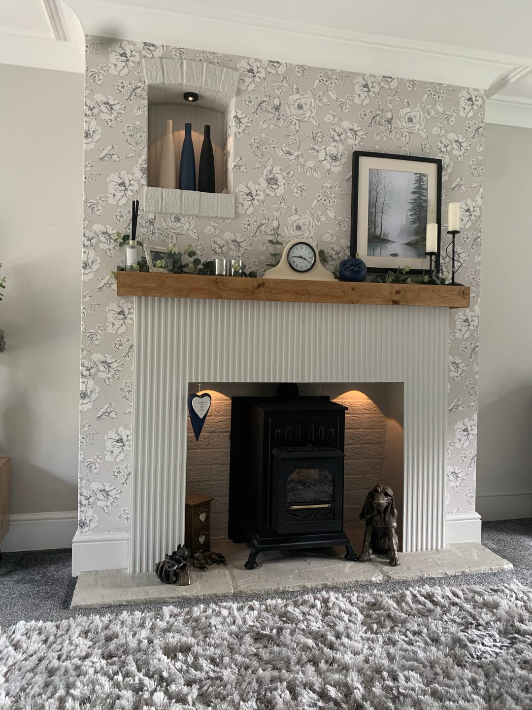 Customer photo review of Mini Fluted Wall Panels
