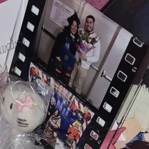 Customer photo review of Film Strip Photo Plaque