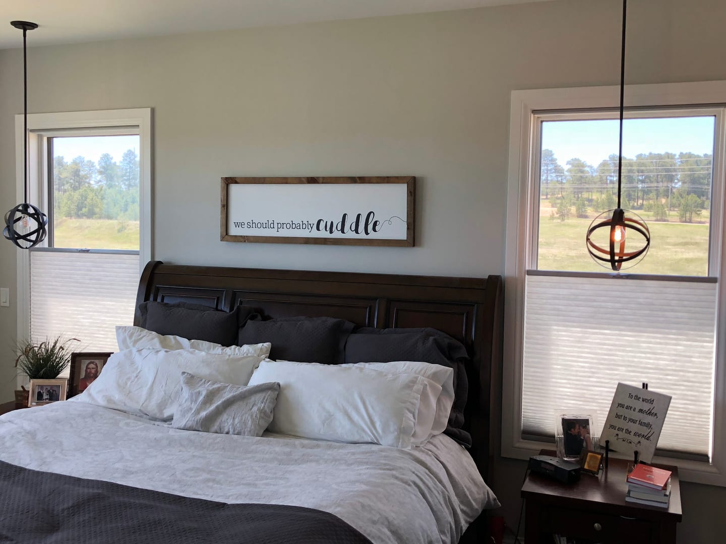 Customer photo review of Light Filtering Cellular Shades