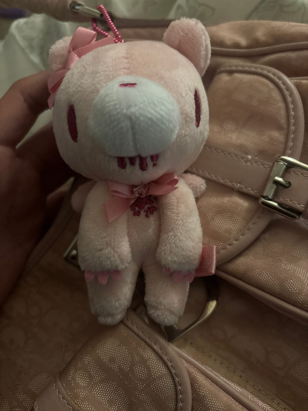 Customer photo review of Gloomy Angel Plush (Pink)