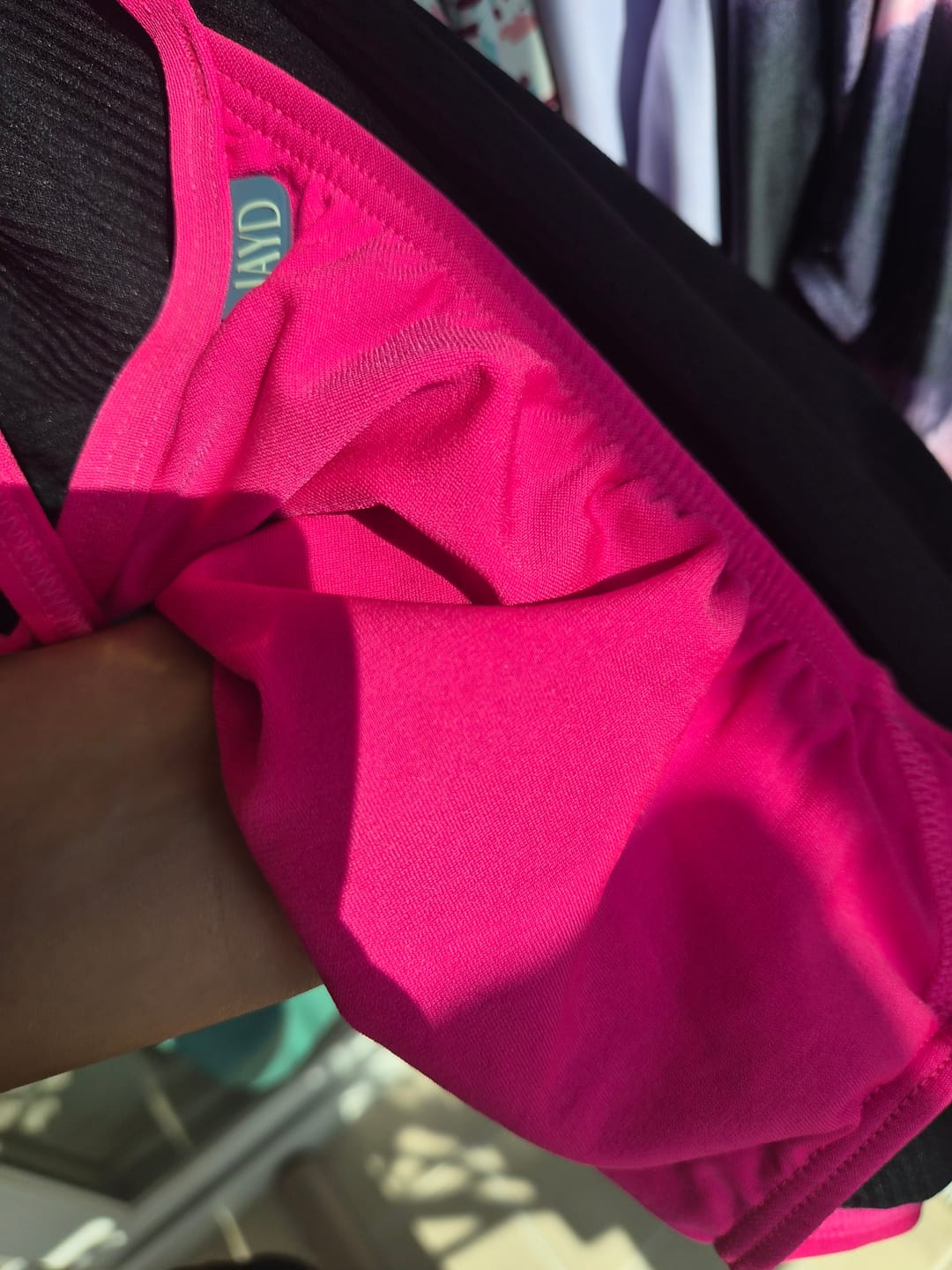 Customer photo review of APSLEY ONE PIECE - Pink Sorbet
