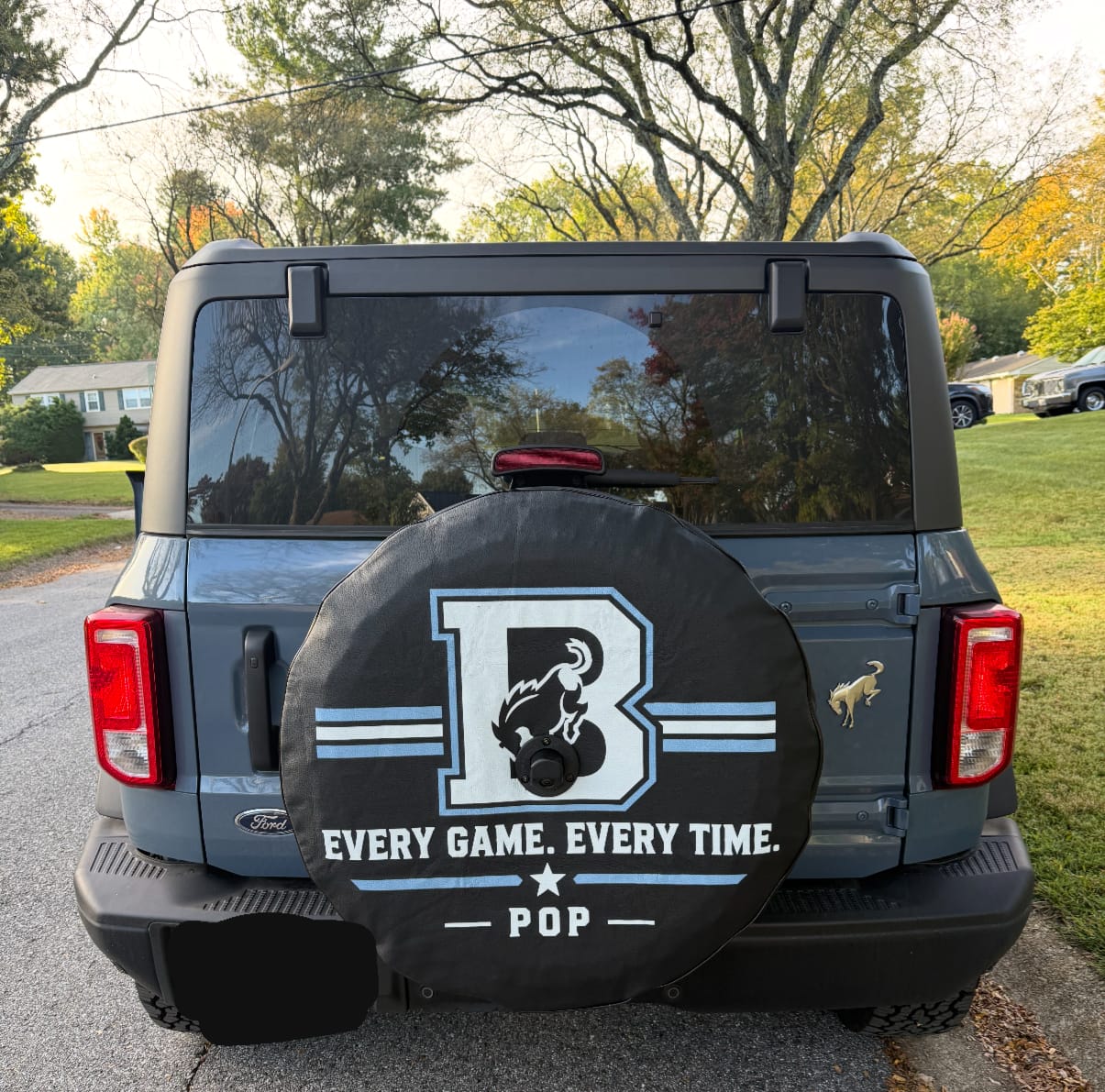 Customer photo review of Custom FORD BRONCO Tire Cover