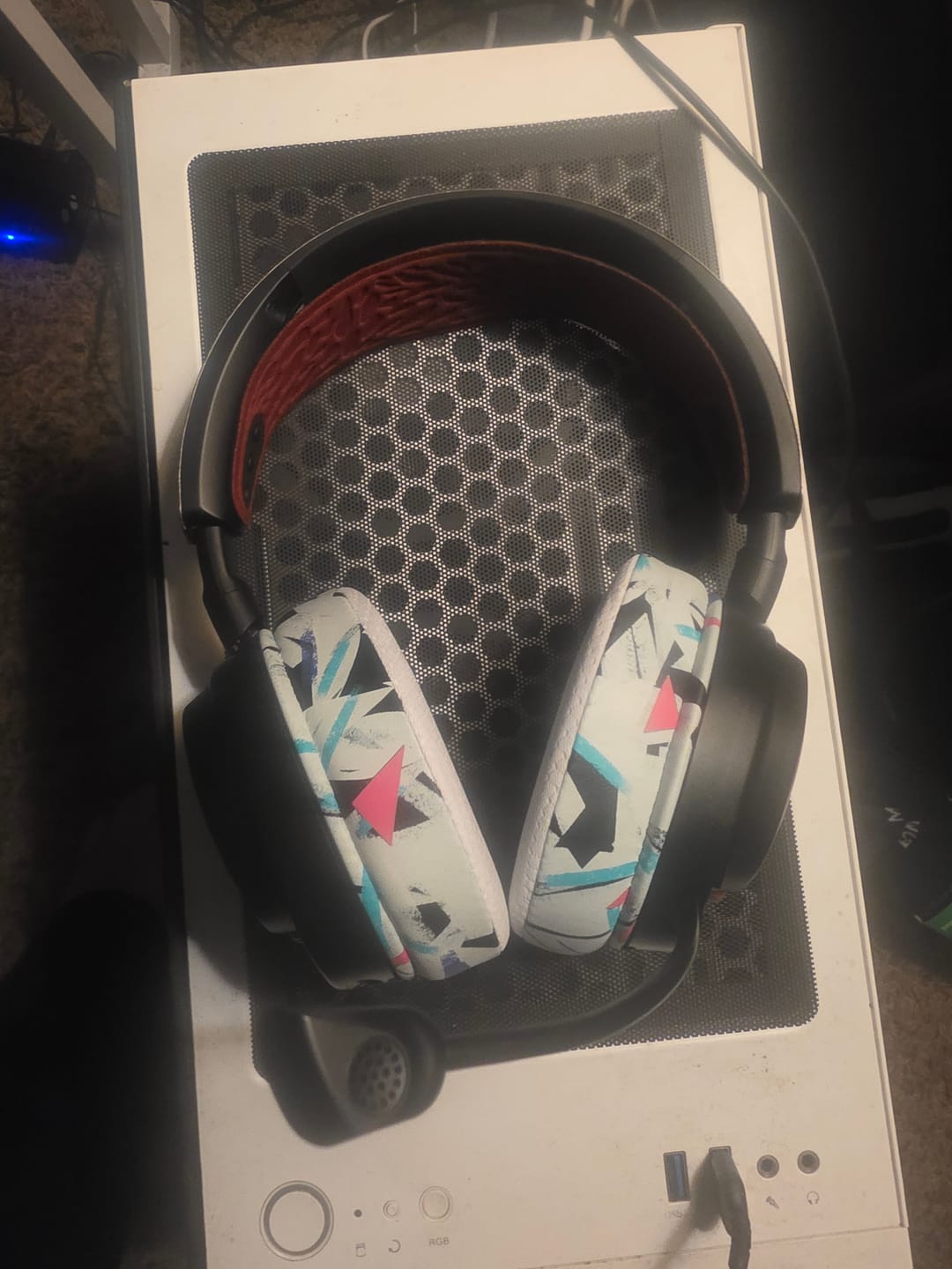 Customer photo review of Arctis Nova Earpads - WC FreeZe Cooling Gel