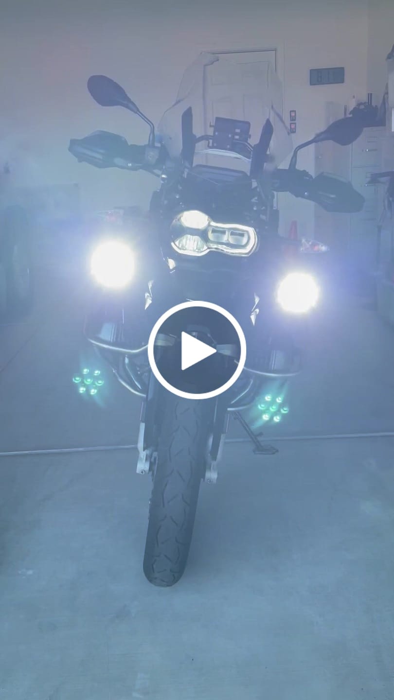Customer video review of DENALI D7 PRO CANsmart™ Bundle to fit your BMW R1250GS '19-'23 & R1200GS '13-'18