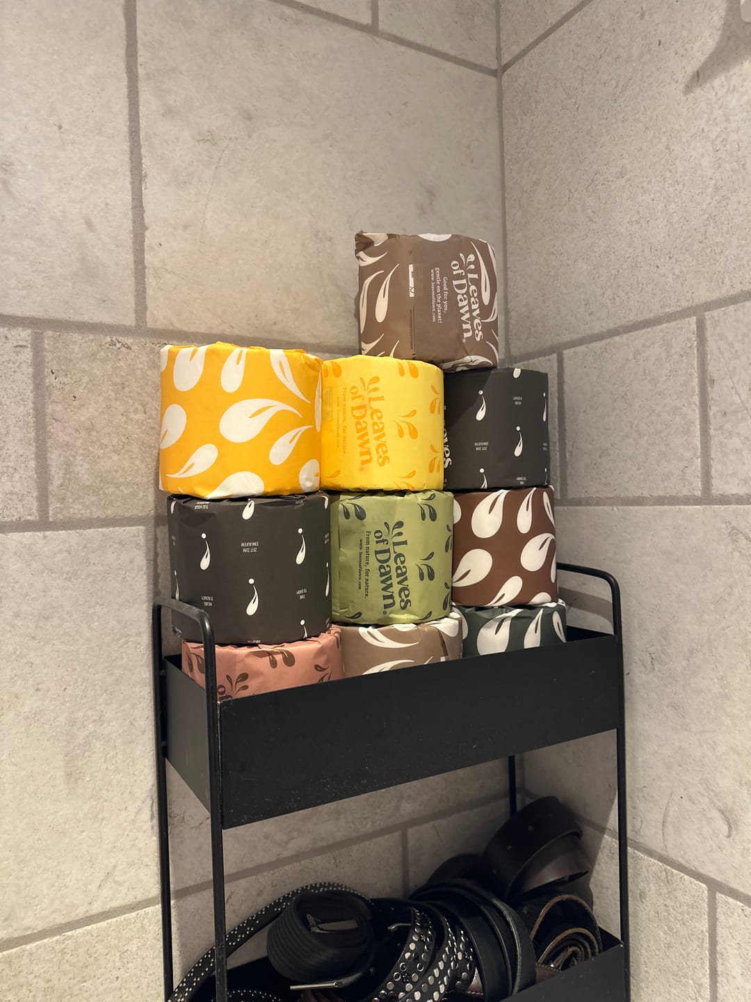 Customer photo review of 100% Bamboo Toilet Paper - 3ply -  40 meters