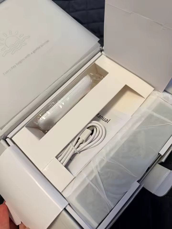 Customer photo review of Sunrise Simulation Wake-Up Light