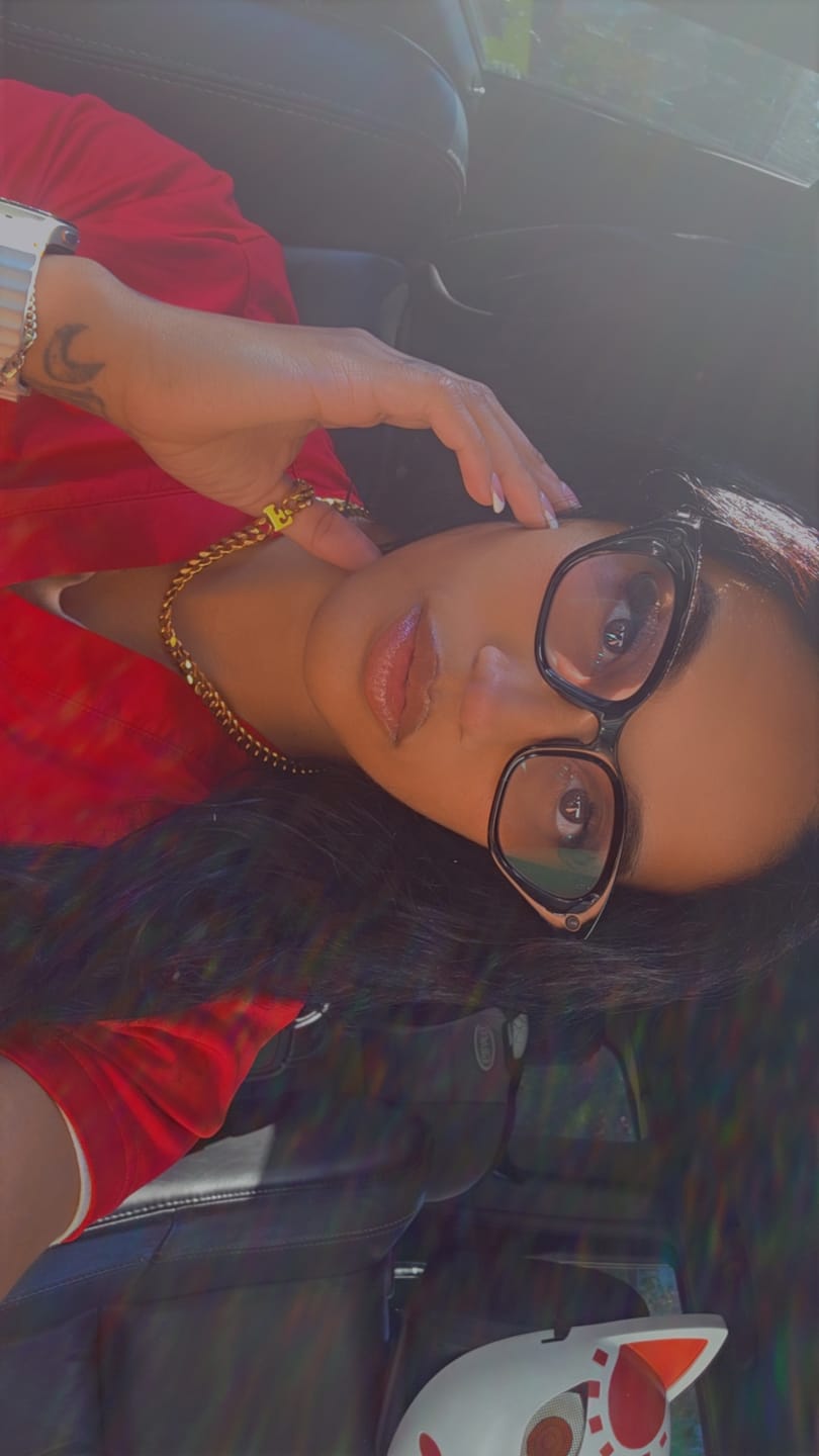 Customer photo review of Initials Choker w/ XL Cuban Chain
