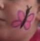 Customer photo review of Blue Squid Twist-Up Face & Body Paint Crayons