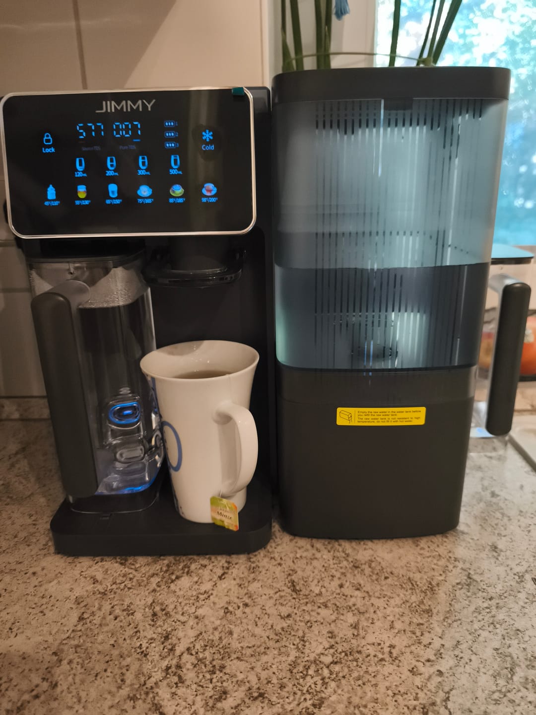 Customer photo review of R9 Pro Smart Countertop Reverse Osmosis Water Purifier