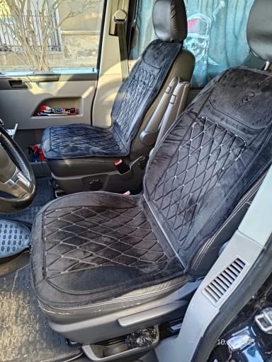 Customer photo review of Beheizte Autositzauflage, 12 V