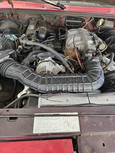Customer photo review of Air Intake Hose F47Z-9B659-A Fit for 1992-1994 Ford Ranger Explorer 4.0L V6