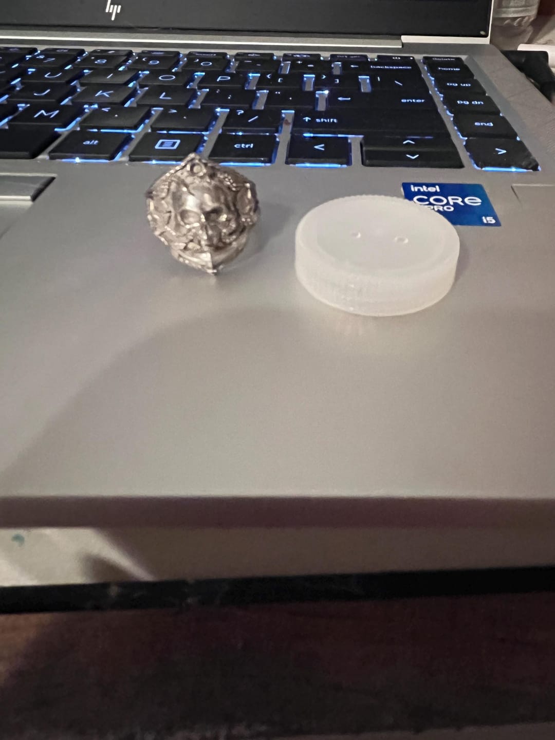 Customer photo review of Sunken Pirate Skull Ring