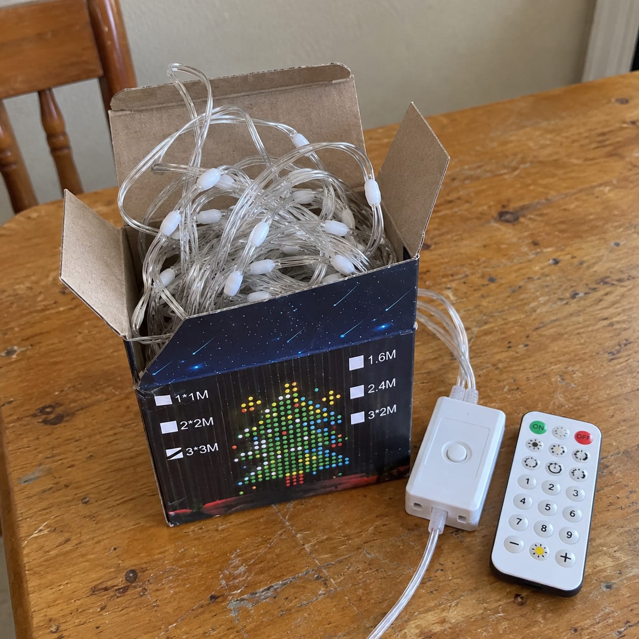 Customer photo review of Magic Light | Cortina LED personalizable