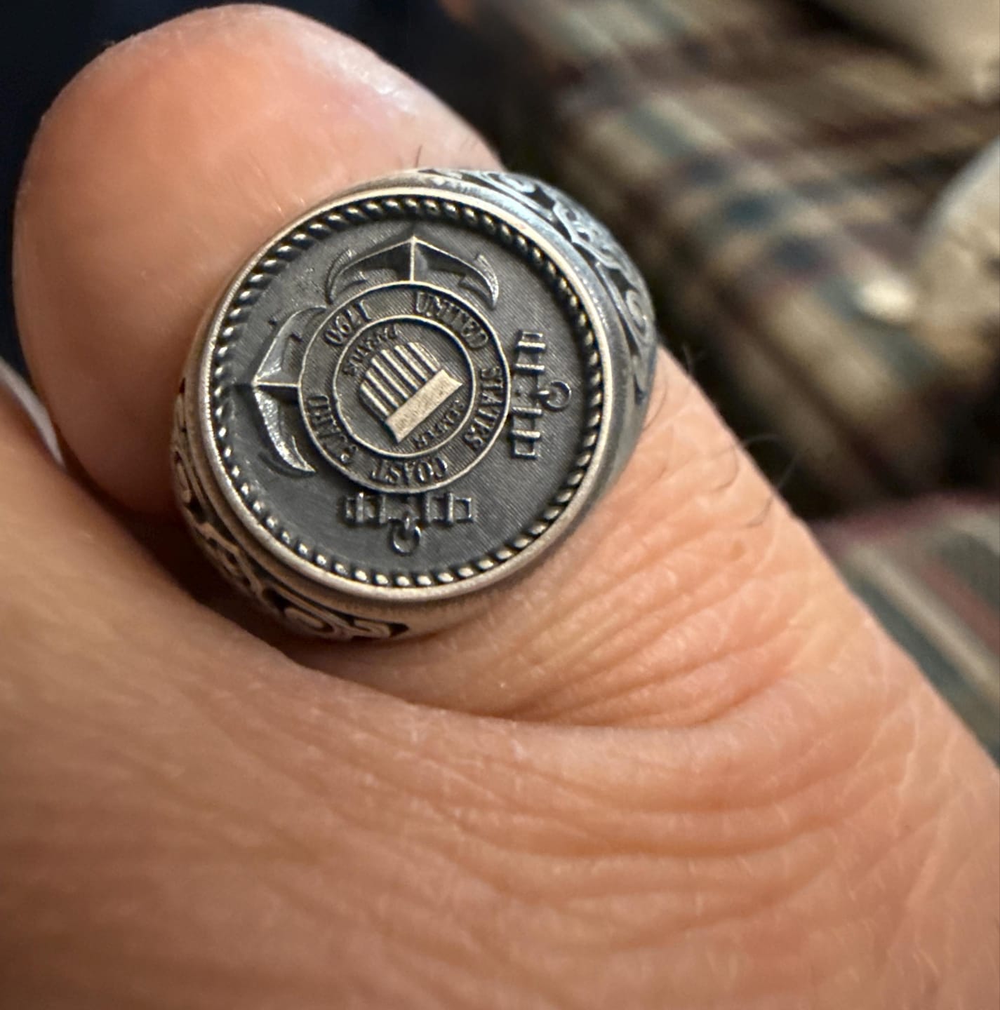 Customer photo review of Coast Guard Ring