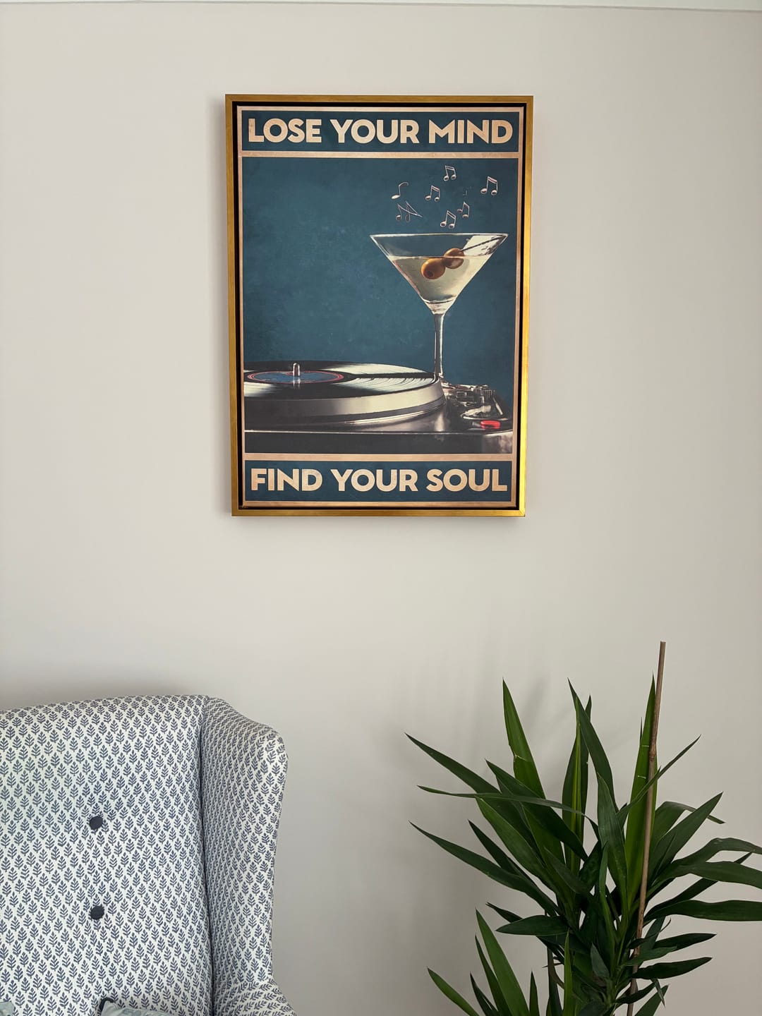 Customer photo review of Blue Soul Print