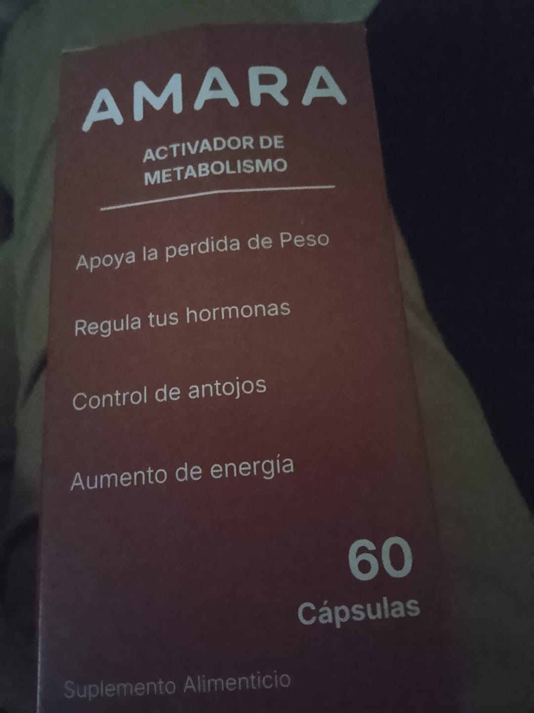 Customer photo review of CÁPSULAS ADELGAZANTES MENOPAUSIA: Recupera tu figura y energía