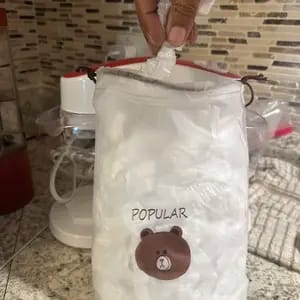 Customer photo review of Coperture Elastiche Monouso per Alimenti, 100 Pezzi Sicure