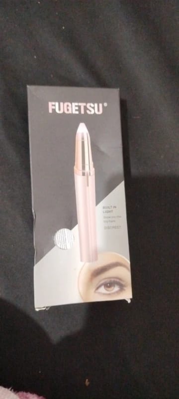 Customer photo review of 2 in 1 Facial & Eyebrow Hair Trimmer