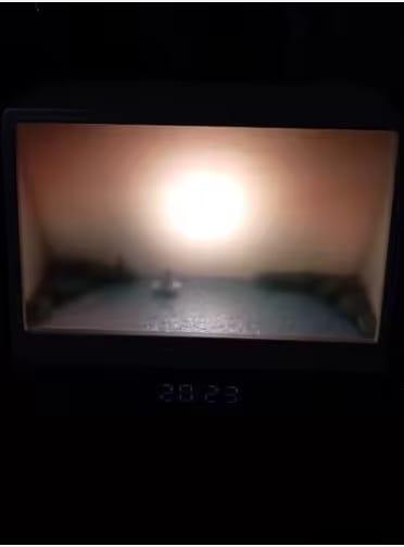 Customer photo review of Sunrise Simulation Wake-Up Light