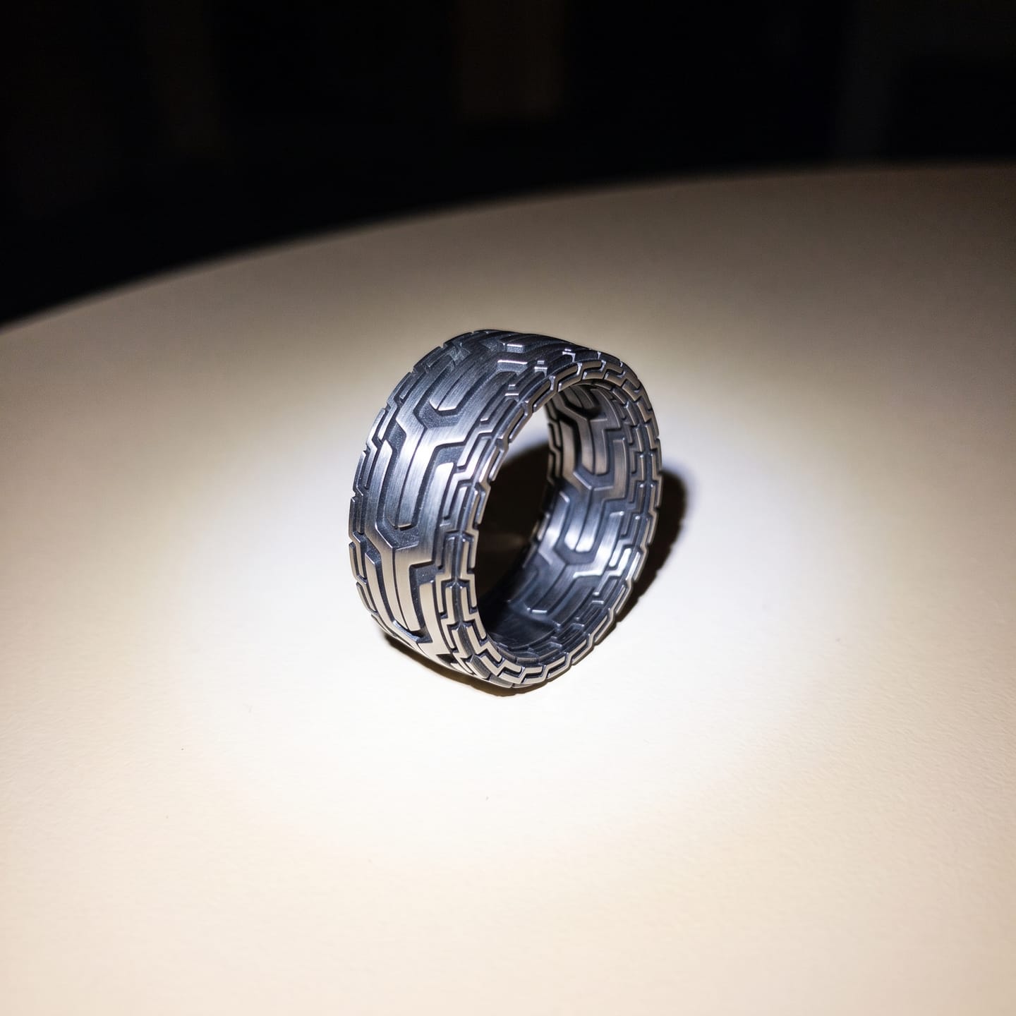 Customer photo review of Circuit Maze Ring