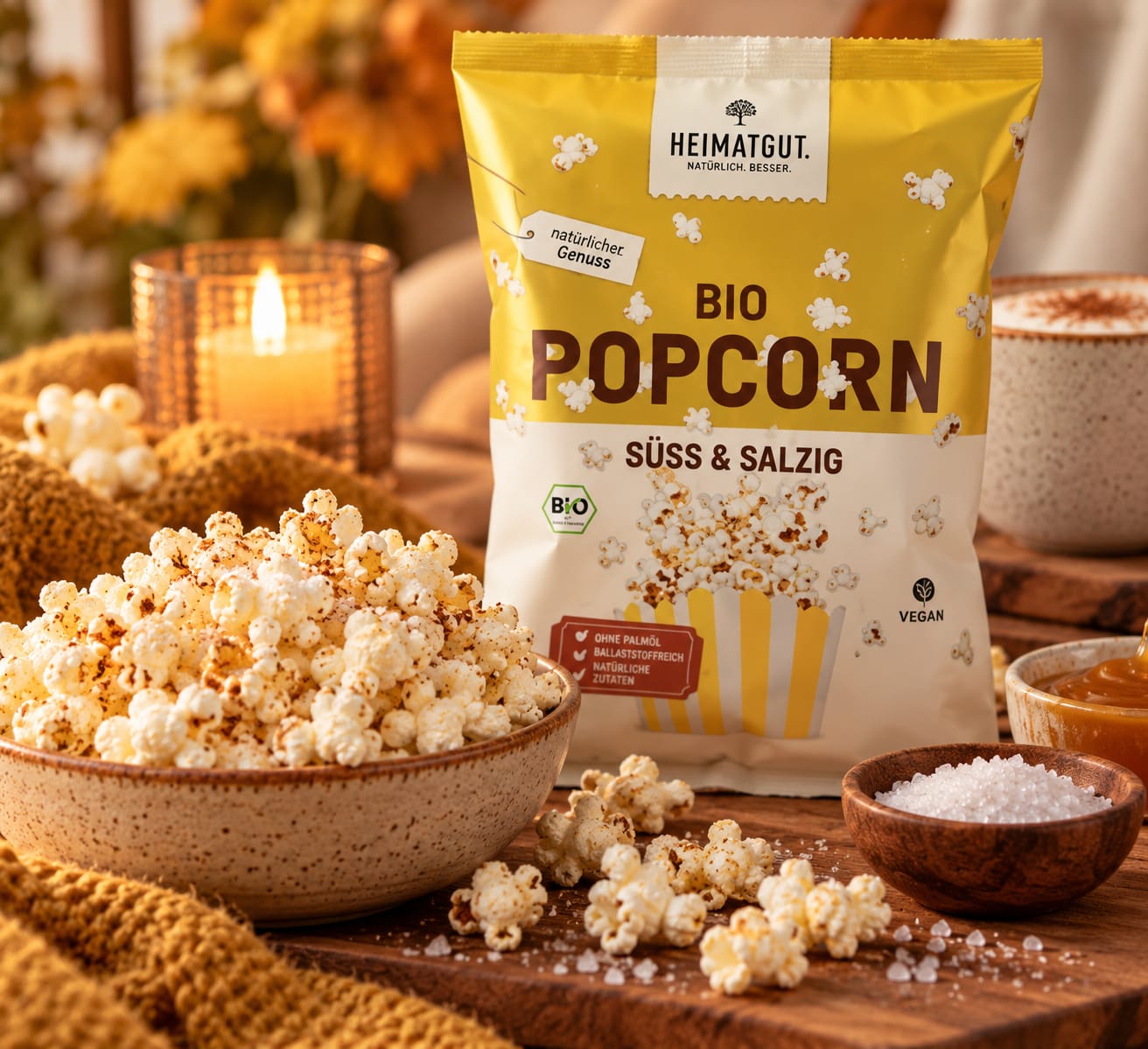 Customer photo review of Bio Popcorn Süß und Salzig