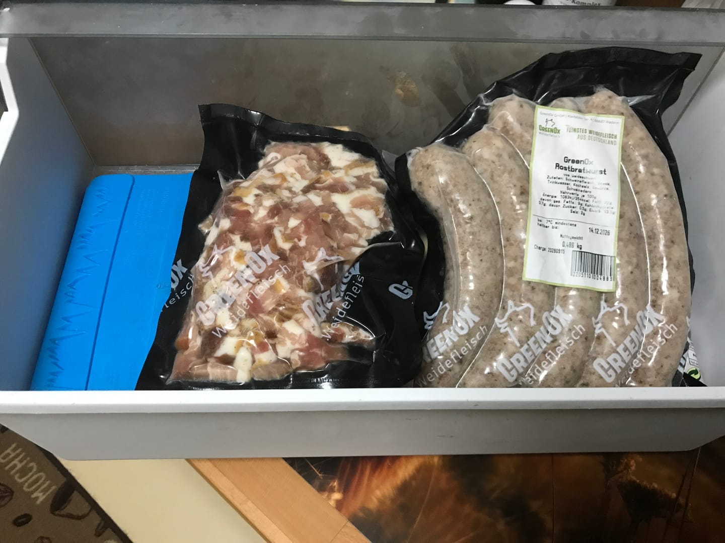 Customer photo review of Dörrfleischwürfel vom Weideschwein - 200g