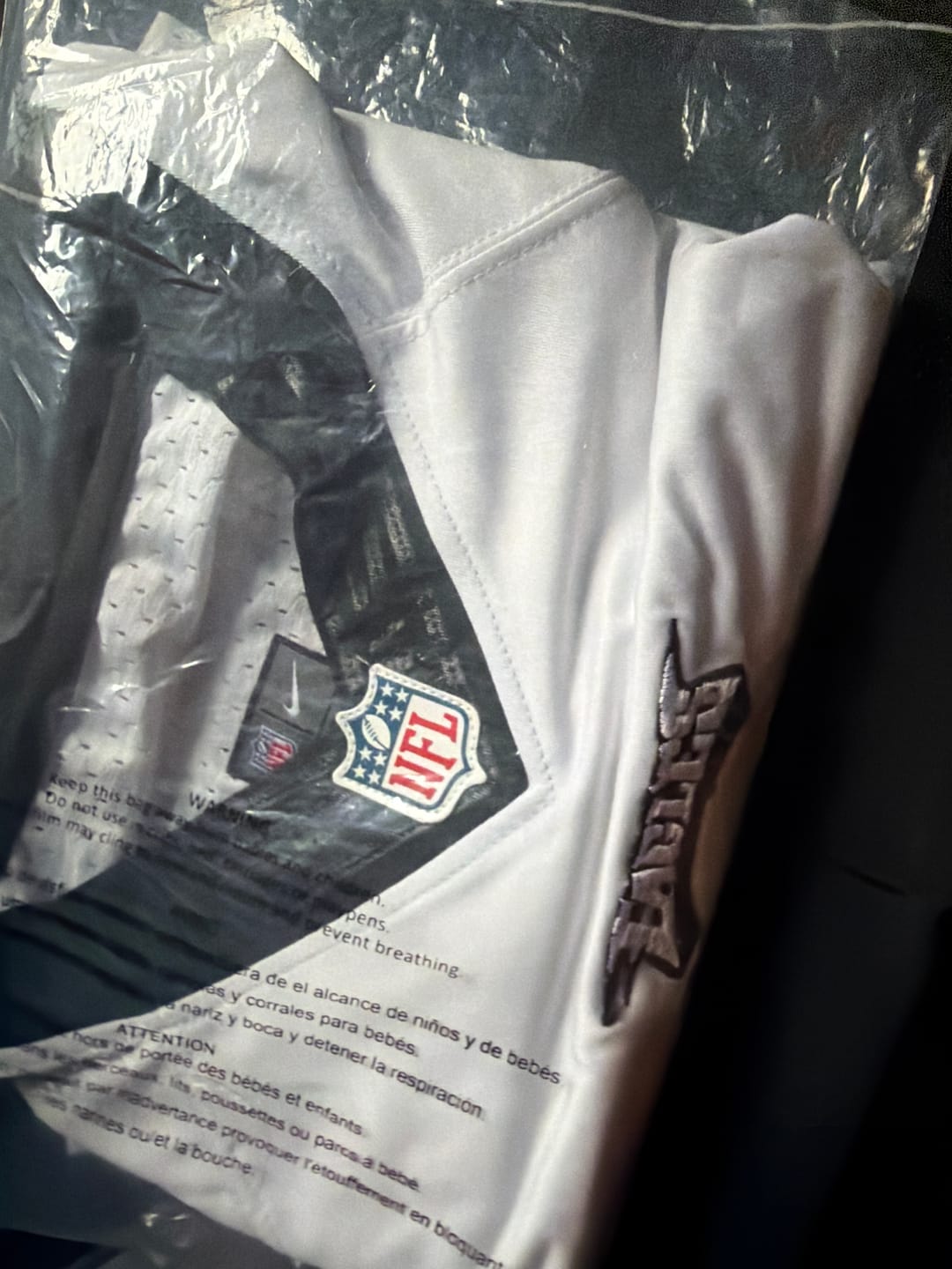 Customer photo review of Wholesale Pro and College Sports Jerseys (10 Pieces)