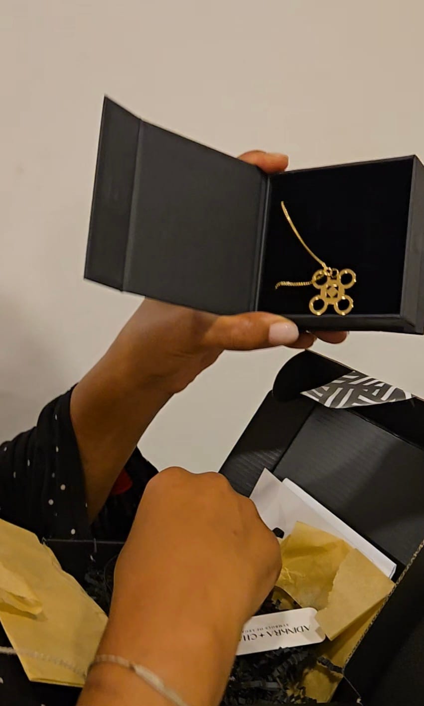 Customer photo review of Sunsum — Spirit Necklace