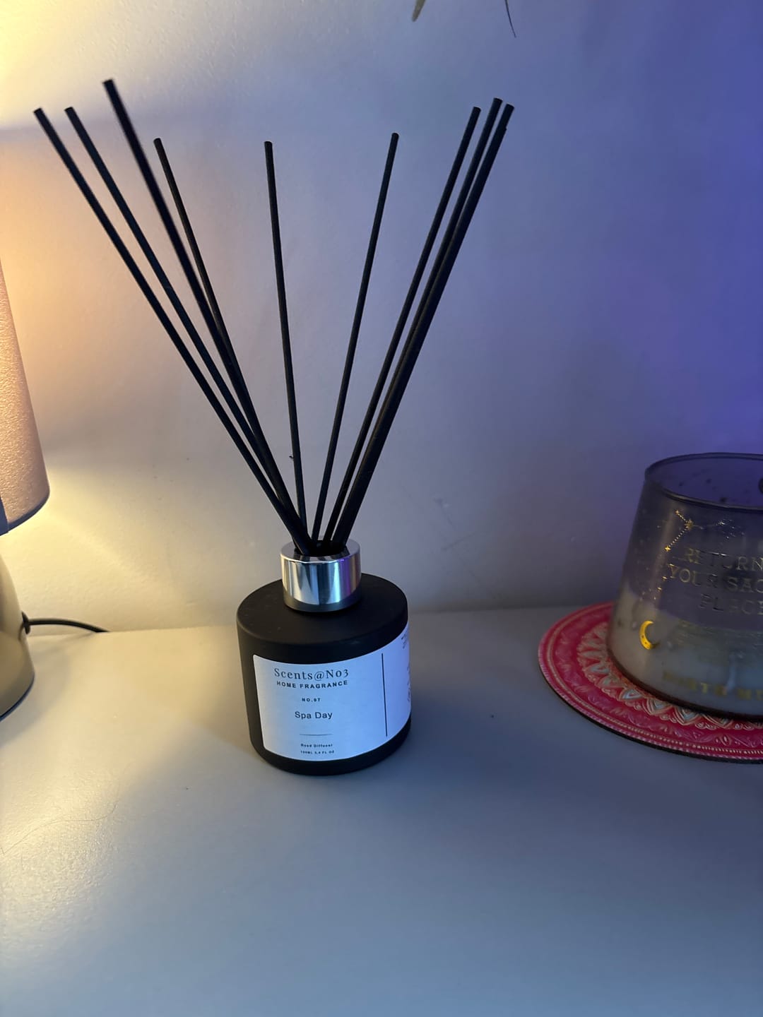 Customer photo review of Spa Day Reed Diffuser