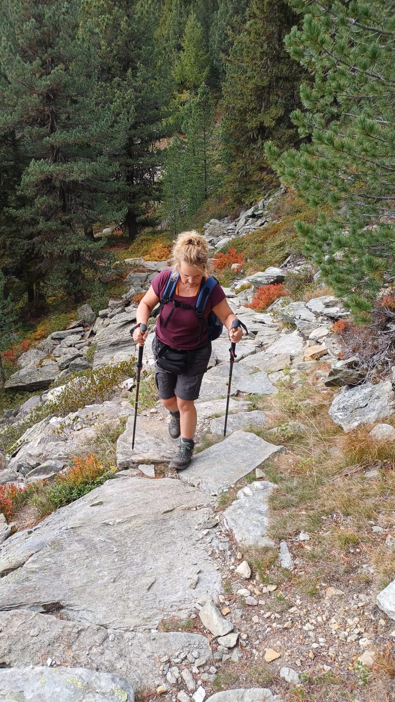 Customer photo review of Wanderstöcke Rugova Pro 3 faltbar & höhenverstellbar – Leicht & stabil