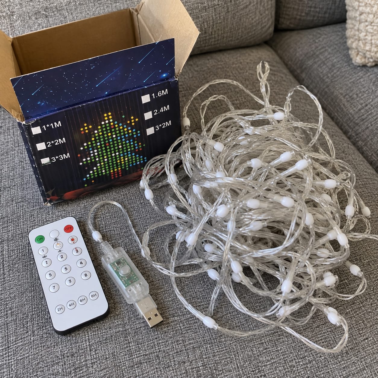 Customer photo review of Magic Light | Cortina LED personalizable