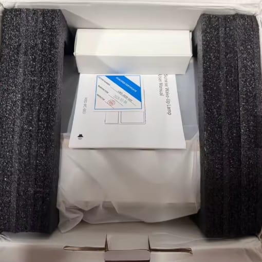 Customer photo review of Sunrise Simulation Wake-Up Light