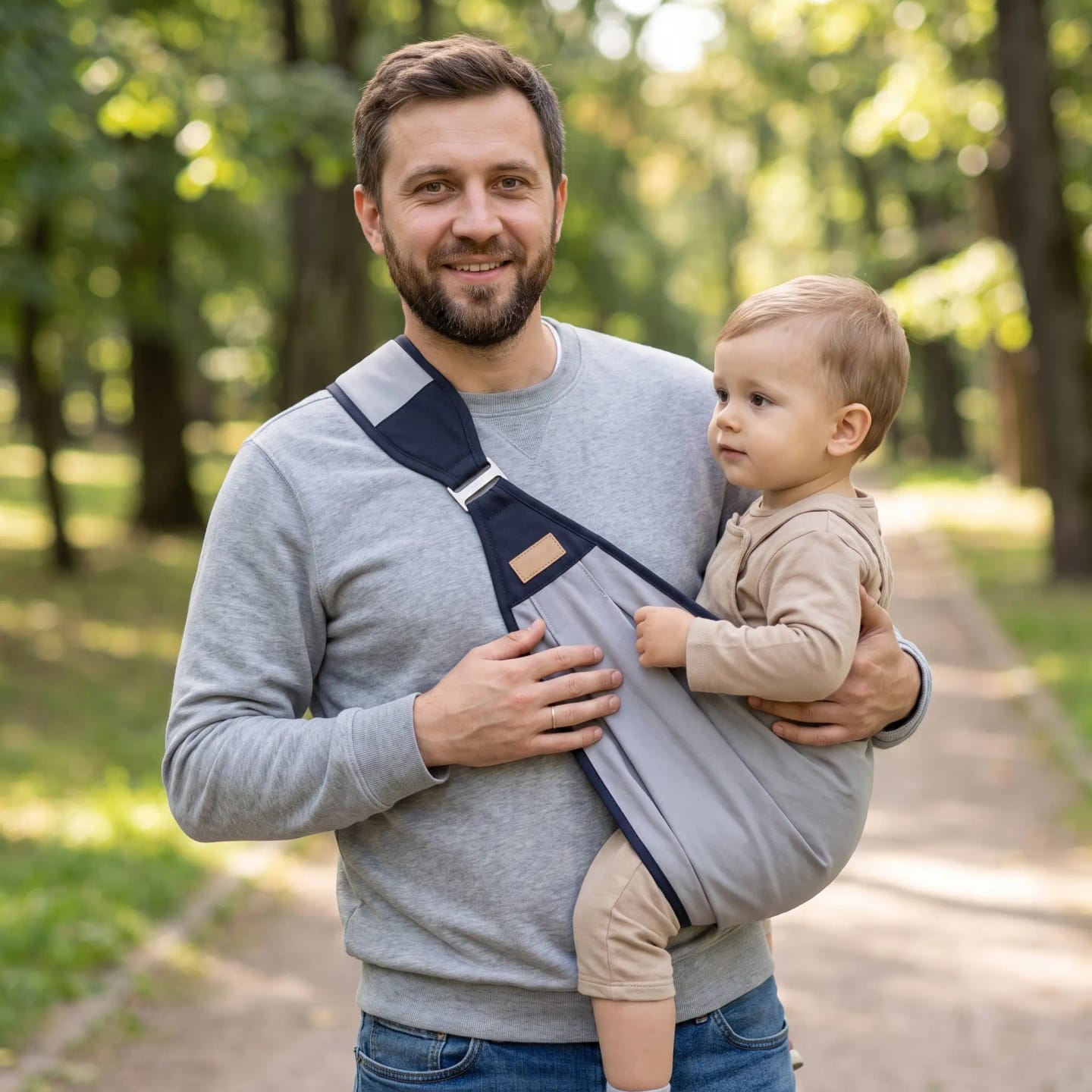 Customer photo review of Comfort Baby Carrier