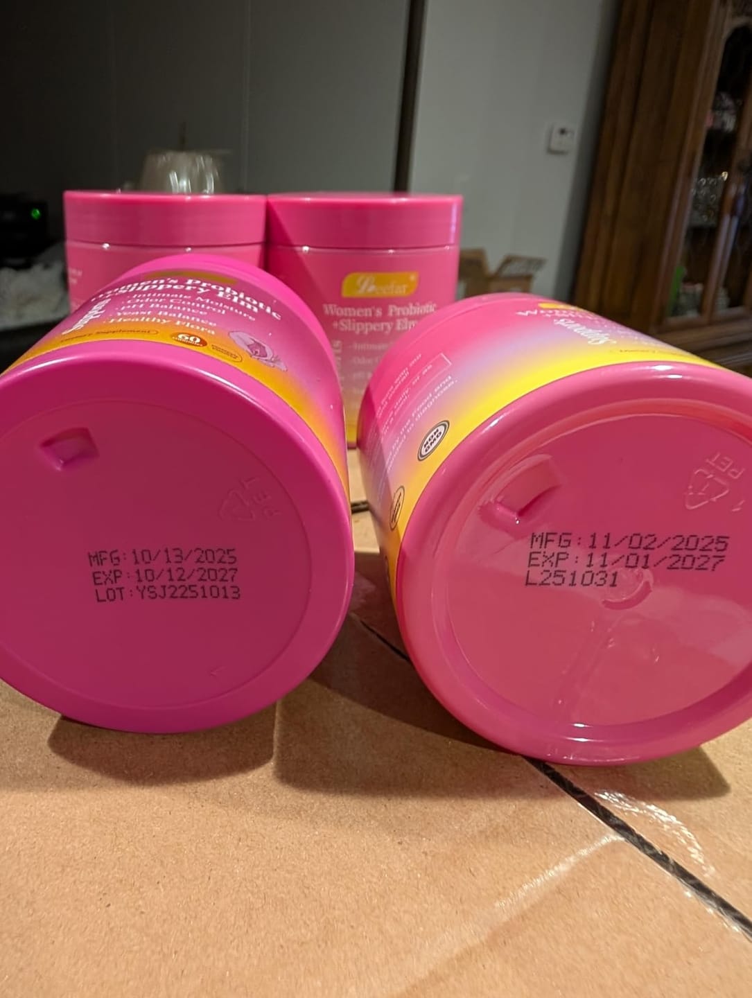 Customer photo review of Slippery Elm Probiotic Gummies for Women