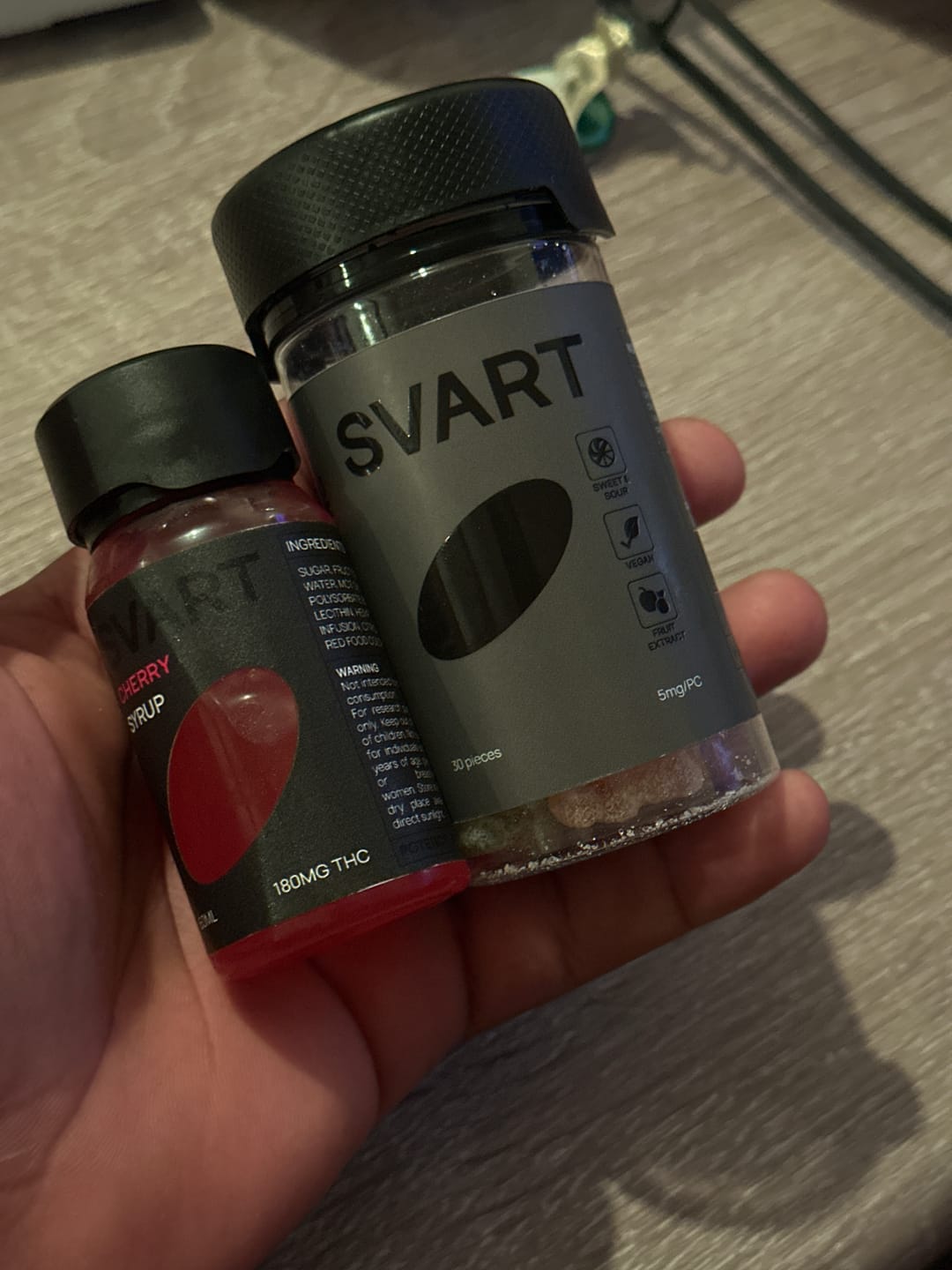Customer photo review of SVART Gummies