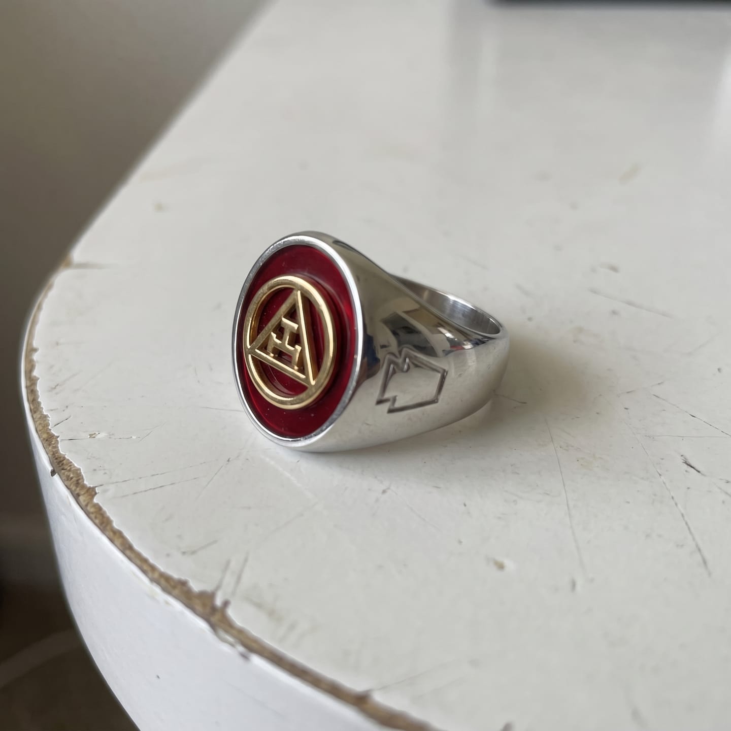Customer photo review of Royal Arch Masonic Ring