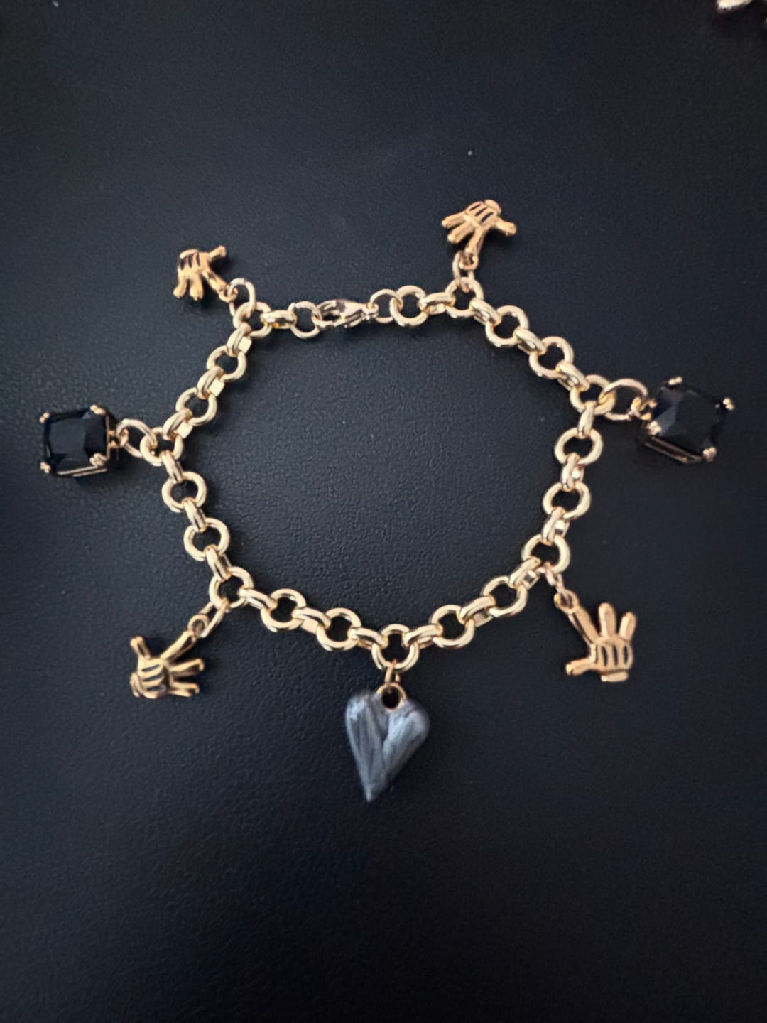Customer photo review of 7 CHARM Bracelet Bundle - (Chain OR Clips + 7 CHARMS) TT LIVE