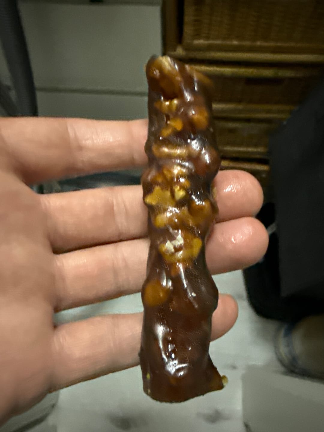 Customer photo review of Walnussstange im Traubensirupmantel