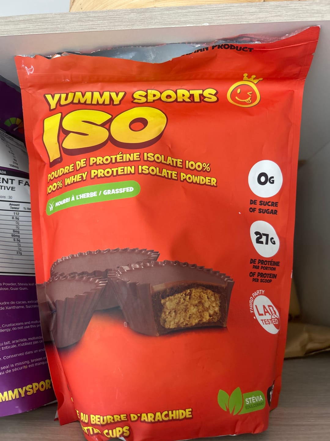 Customer photo review of Whey Protein Isolate 2lbs