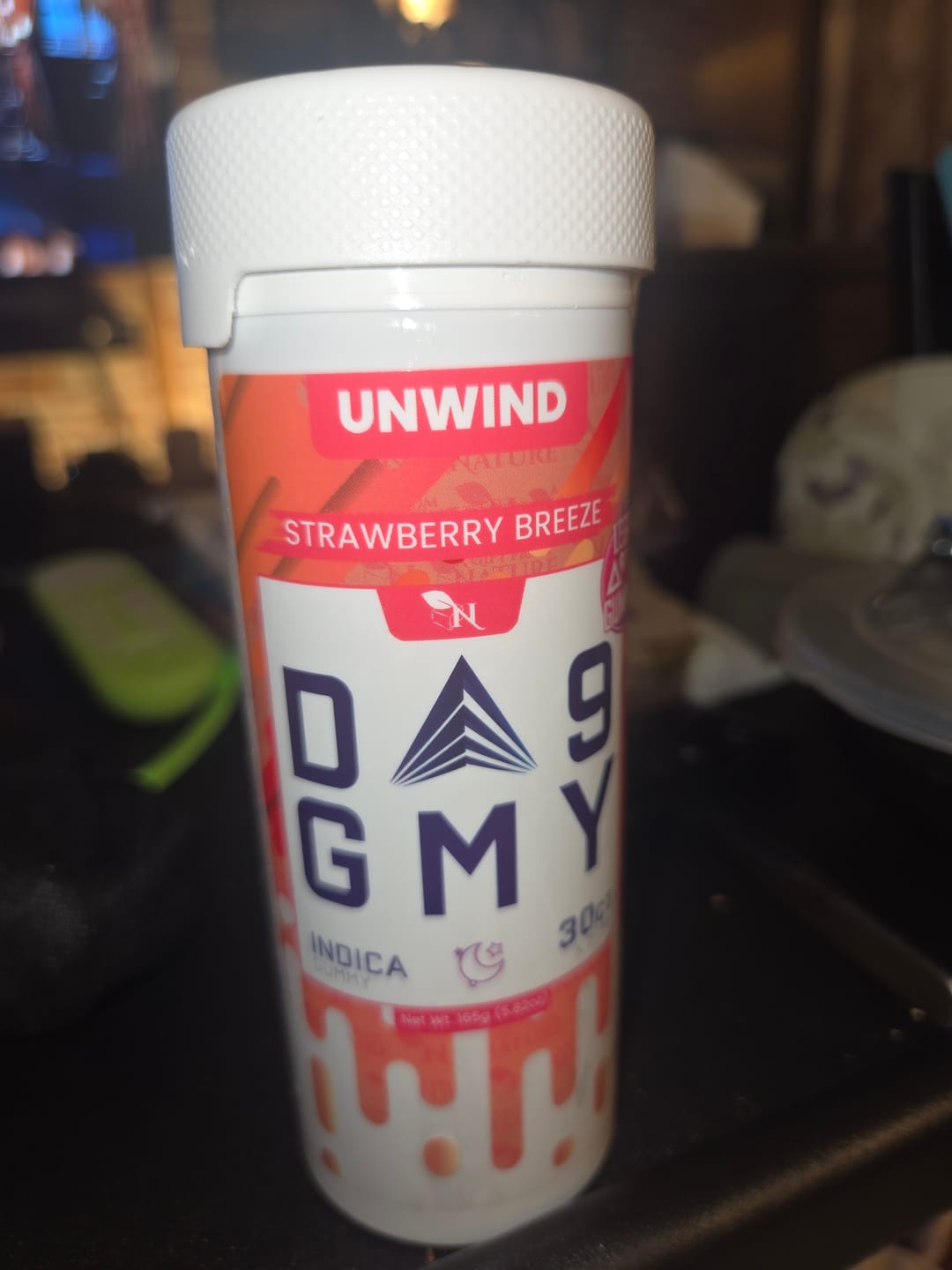 Customer photo review of DELTA 9 GUMMIES - 30CT Super Grape Ape 810mg (15mg ea.) – INDICA