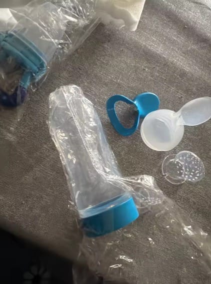 Customer photo review of Kit Cuchara Dosificadora 4 en 1 para Papillas y Fruta