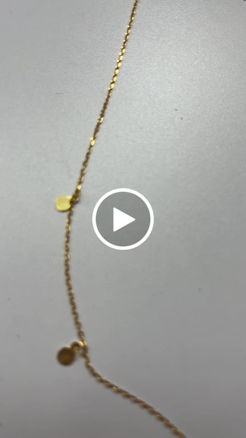 Customer video review of Collar Little Circles