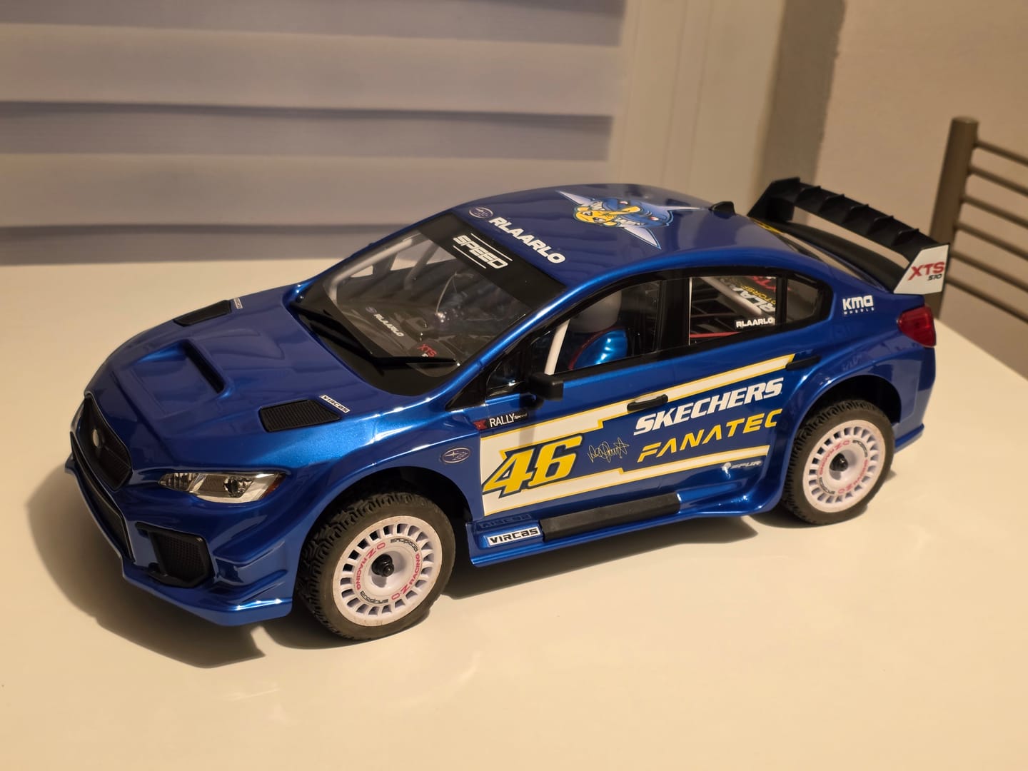 Customer photo review of Aluminum Servo Conversion Block For RZ001 and 1/10 Rally Car