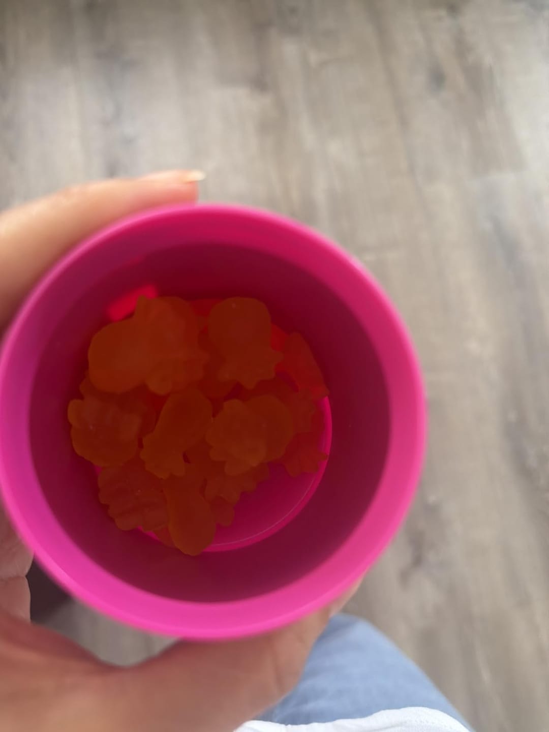 Customer photo review of Slippery Elm Probiotic Gummies for Women