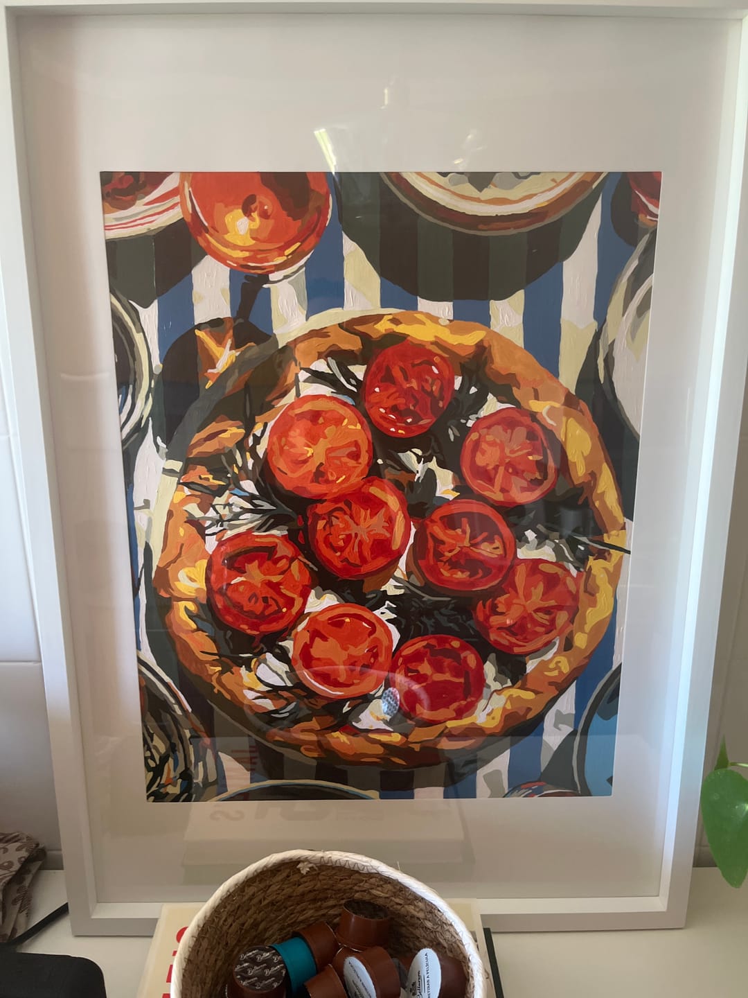 Customer photo review of Italian Dinner | Paint by Number
