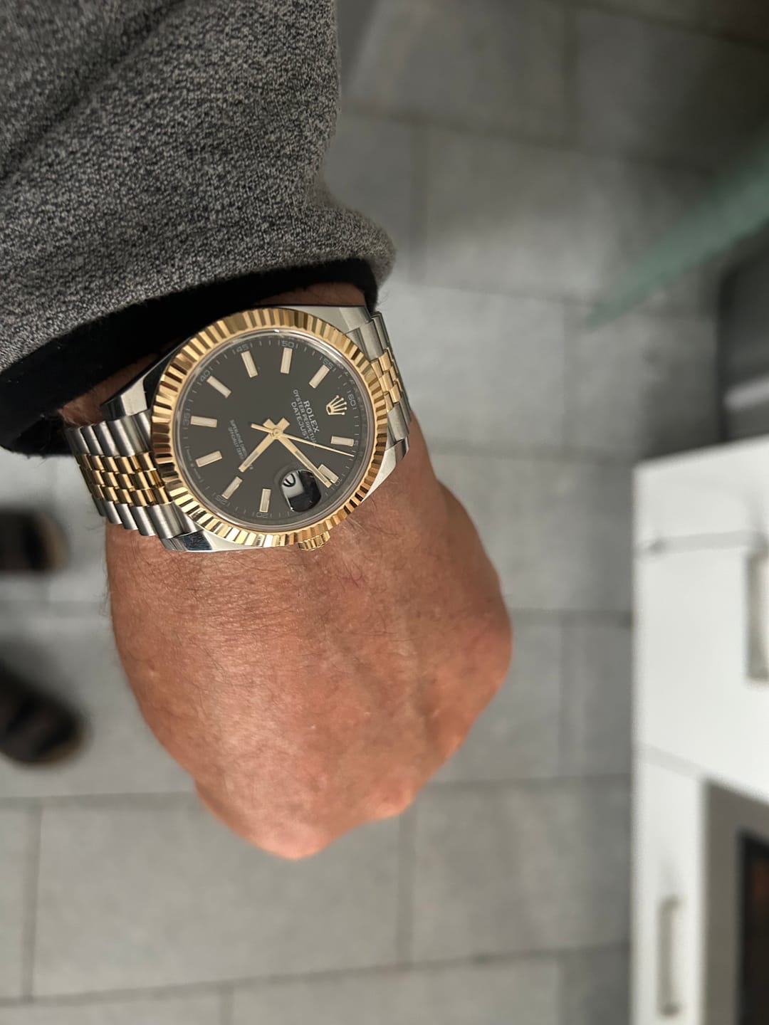 Customer photo review of Rolex Datejust 41 126333 - Full-Set - 2020